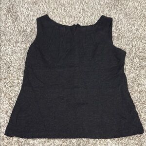Cabi Dark Grey Peplum Tank
